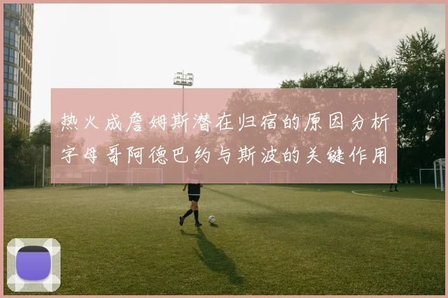 热火成詹姆斯潜在归宿的原因分析字母哥阿德巴约与斯波的关键作用