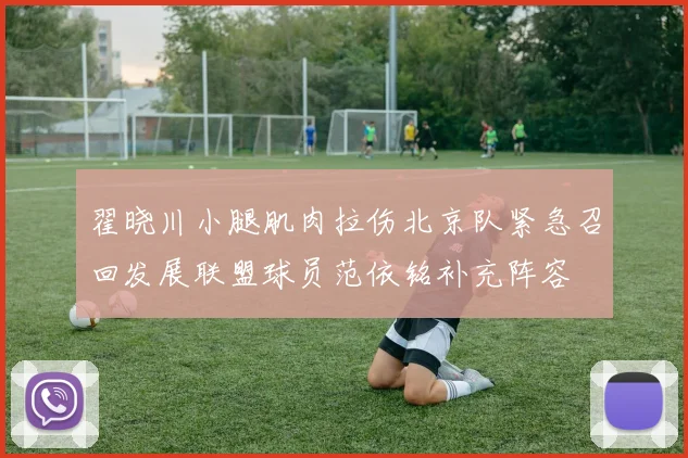 翟晓川小腿肌肉拉伤北京队紧急召回发展联盟球员范依铭补充阵容